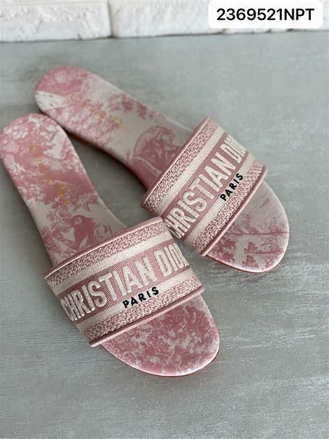 pink dior slide|Dior slides men's.